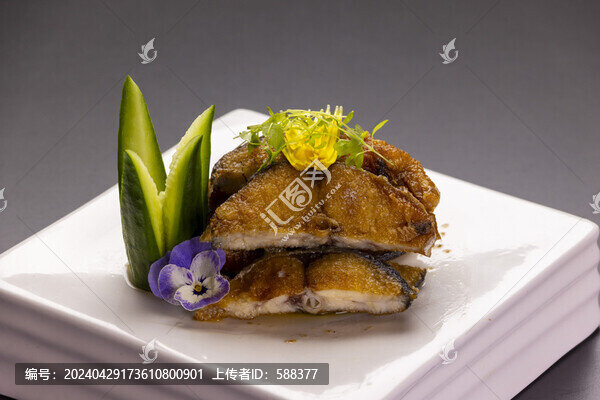 香煎馬鮫魚