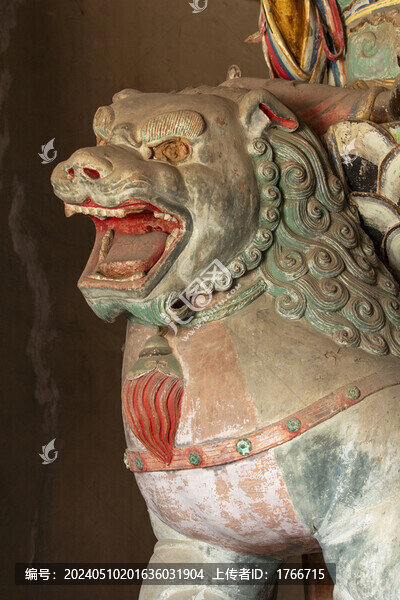 中國山西五臺(tái)縣南禪寺唐代塑像