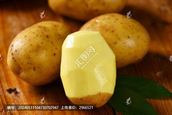 削好的土豆