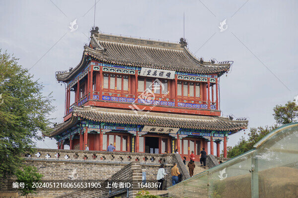 老龍頭寧海城澄海樓的西南面