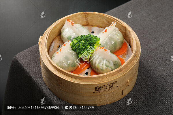 鮮蝦香茜餃