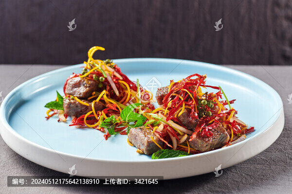 香辣牛肉