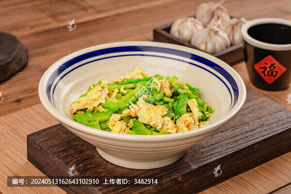 苦瓜炒蛋