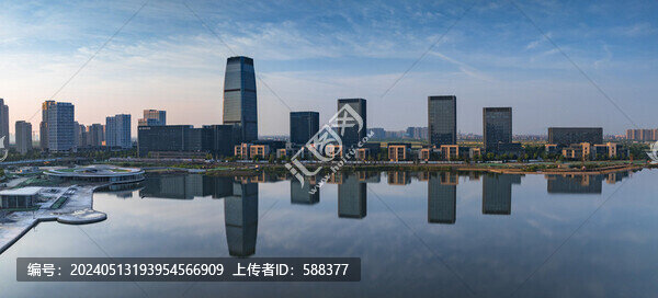 杭州大江東錢塘新區(qū)城市風(fēng)光