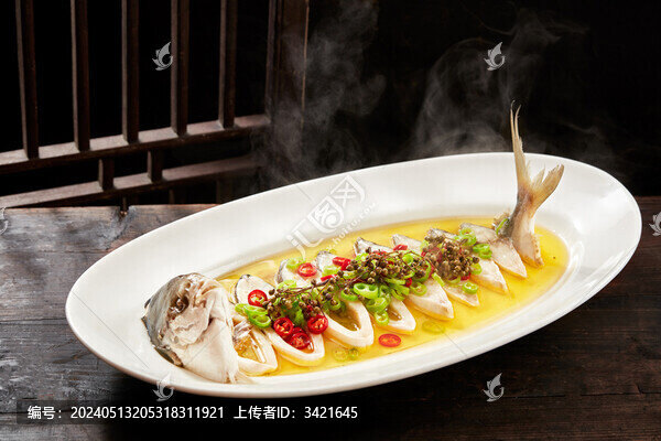 鮮椒汁蒸鯧魚