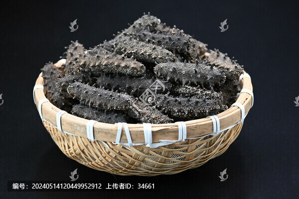 野生純淡干海參刺參遼參干貨海鮮