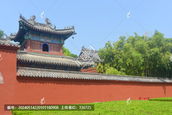 河南洛陽白馬寺祖師苑及鐘樓