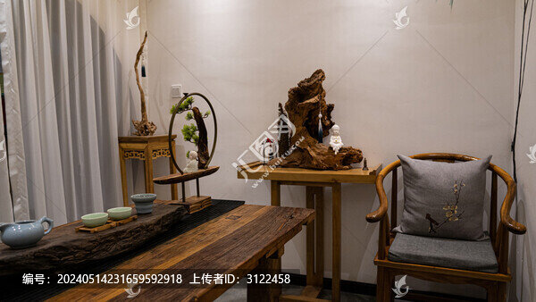 茶具擺設(shè)中國茶藝