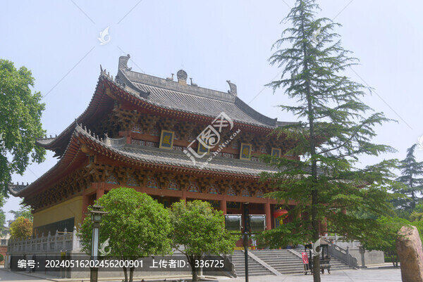 白馬寺大雄寶殿建筑外景