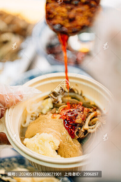 小吃爆肚毛肚