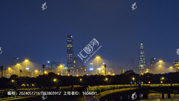 深圳灣夜景