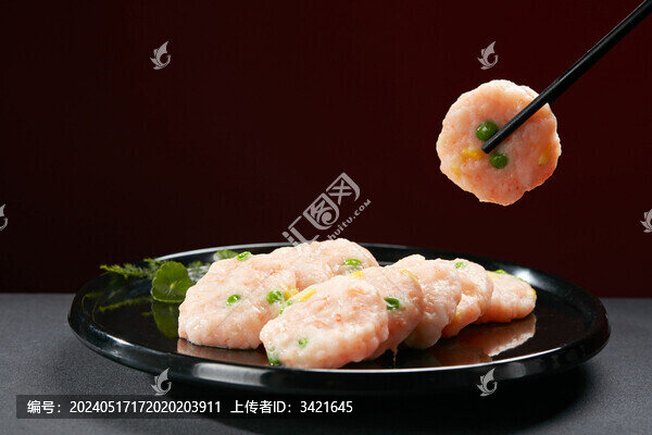 果蔬鮮蝦餅