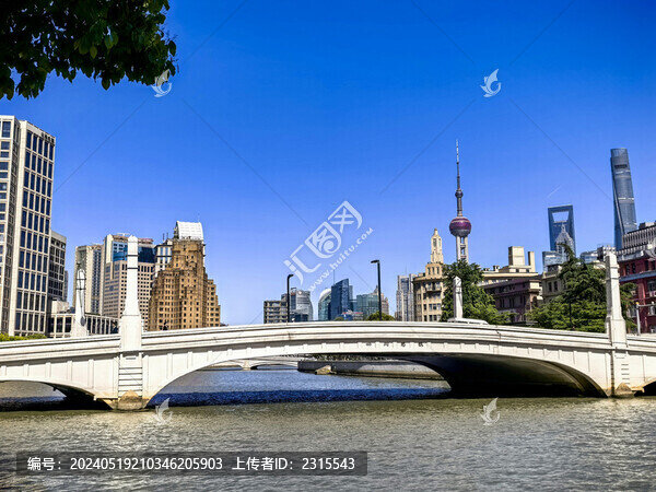 上海蘇州河沿岸四川路橋
