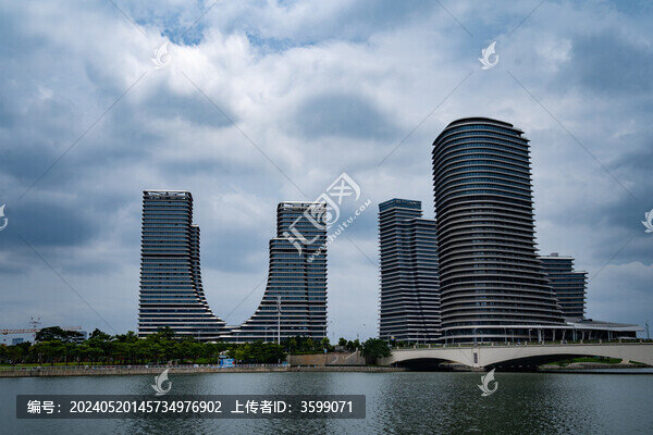 廈門(mén)海滄濱海城市照片