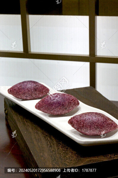 紫薯咸水角