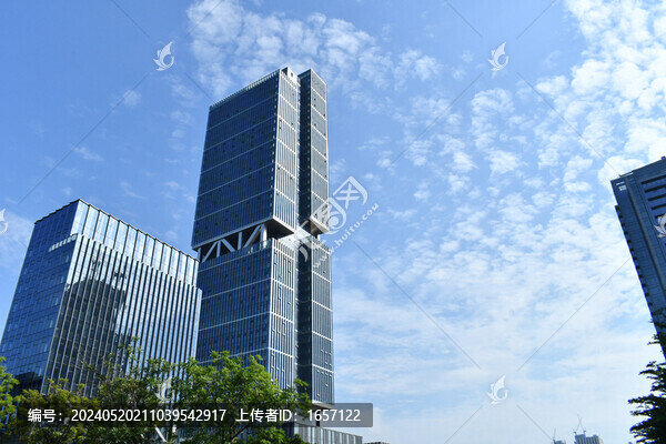 現(xiàn)代高層辦公樓