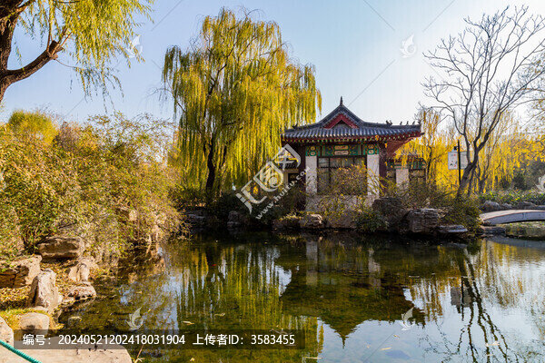 山東濟南市區(qū)5A景區(qū)五龍?zhí)豆珗@