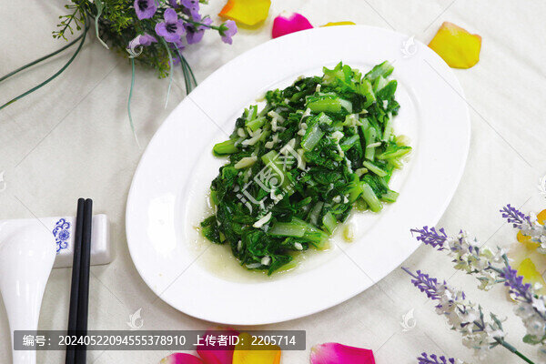 蒜蓉快菜