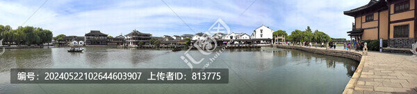 錦溪古鎮(zhèn)全景旅游