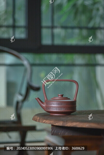 禪意古典紫砂提梁