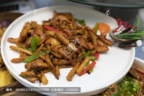 杏鮑菇炒肉