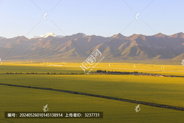 青海祁連山門源風(fēng)光