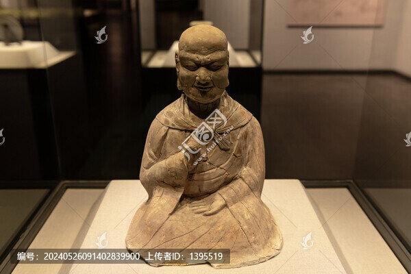 素胎迦葉弟子坐像
