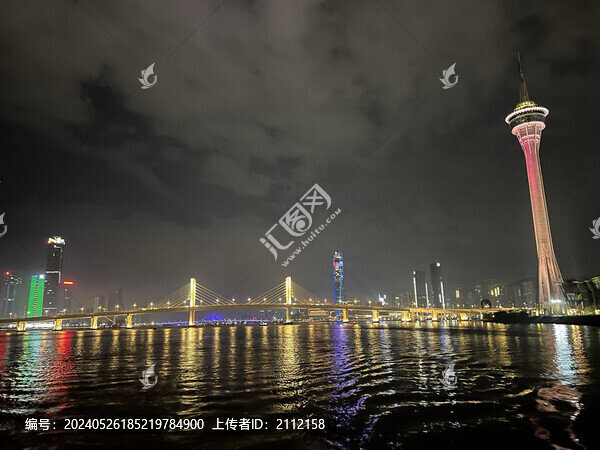 澳門珠海夜景