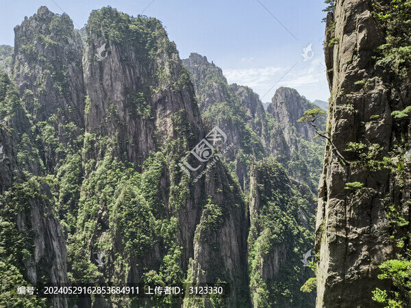 黃山巧石