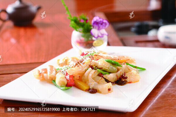 xo醬爆黃魚肚