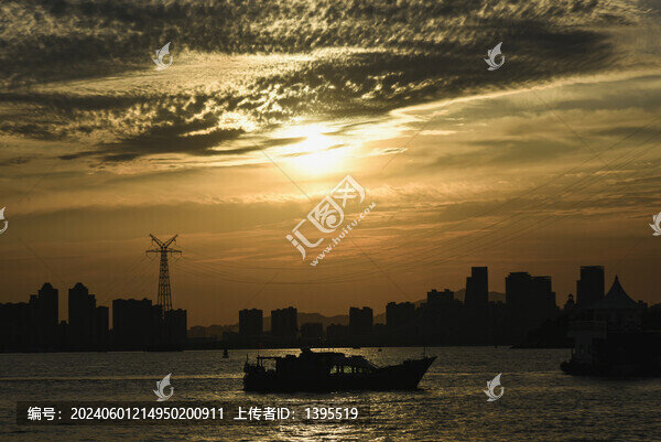 廈門海上黃昏