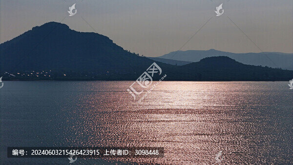 航拍巖馬湖