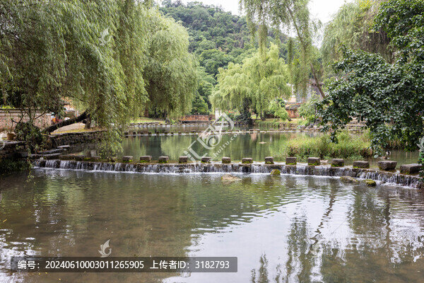 中國湖南江永古村落勾藍(lán)瑤寨景觀