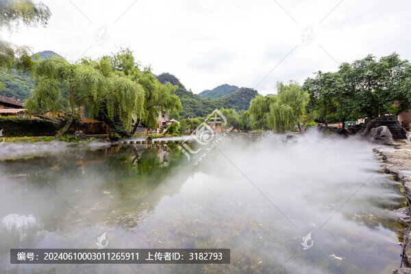 中國湖南江永古村落勾藍(lán)瑤寨景觀