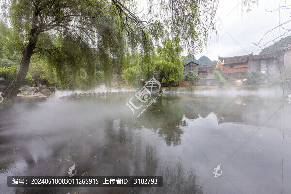 中國湖南江永古村落勾藍(lán)瑤寨景觀