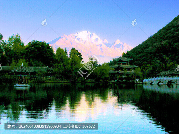 云南玉龍雪山風(fēng)光