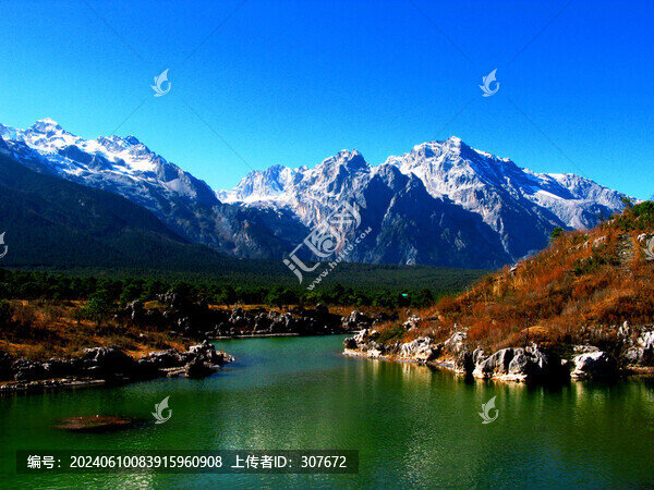 云南玉龍雪山風(fēng)光