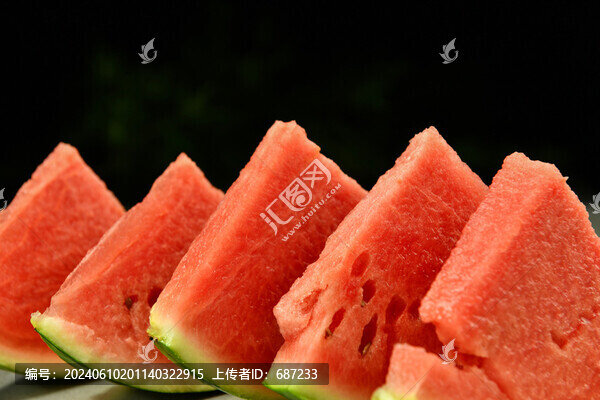 西瓜切塊