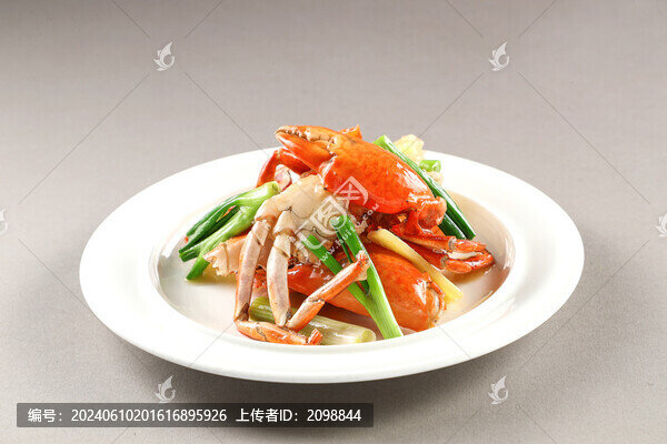 姜蔥炒肉蟹