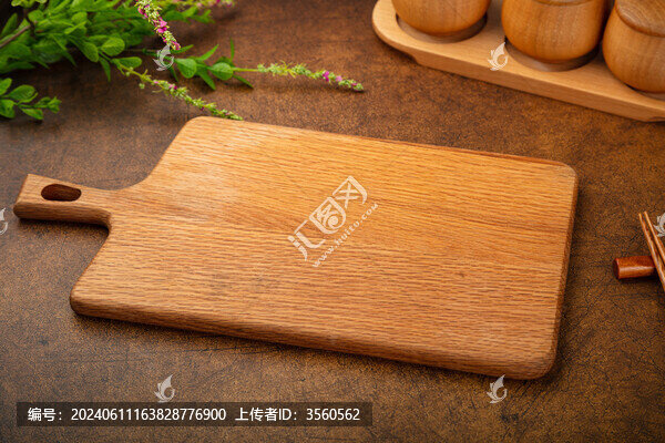 木板木托盤食品美食背景美食布景
