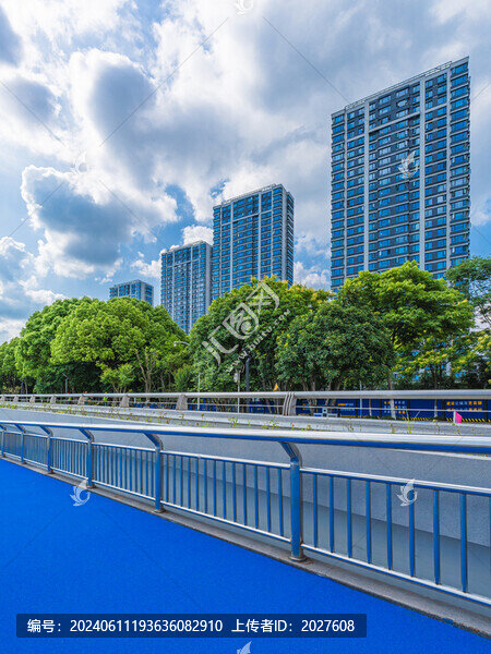 上虞江濱城市風光