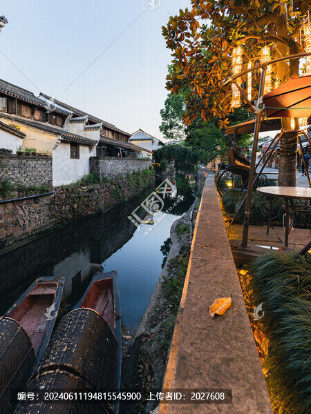 上虞豐惠古城夜景
