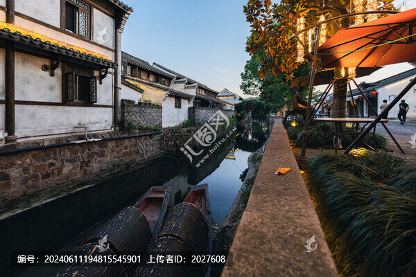 上虞豐惠古城夜景