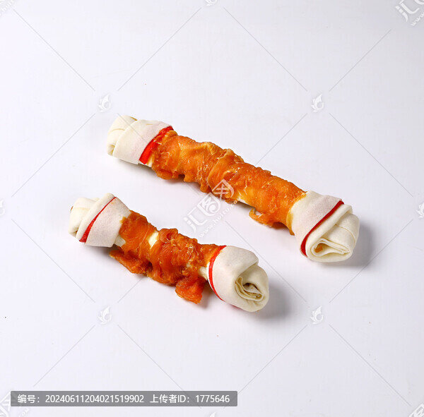寵物零食雞鴨肉繞牛皮結(jié)骨