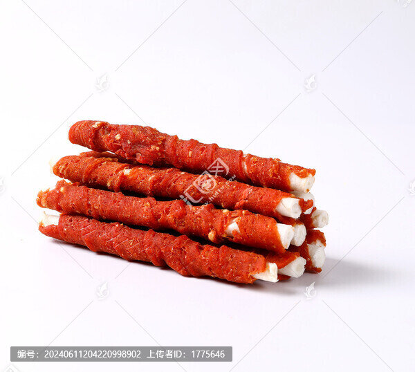 寵物零食牛肉裹牛皮卷
