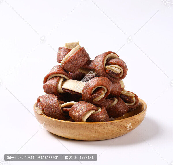 寵物零食鴨肉奶酪雙色結(jié)骨