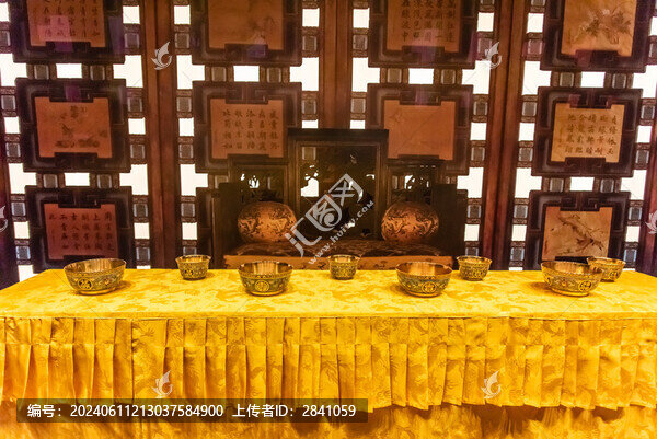 清代宮廷筵宴復(fù)原場景