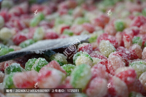 老式糕點彩球果子