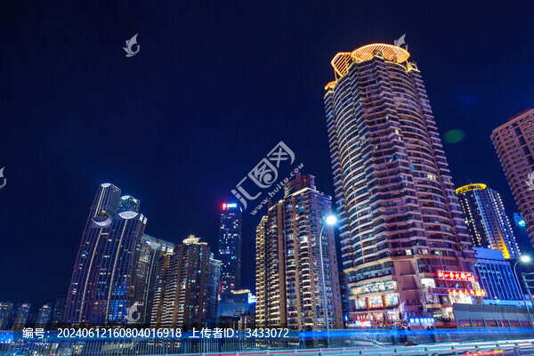 重慶來(lái)福士夜景