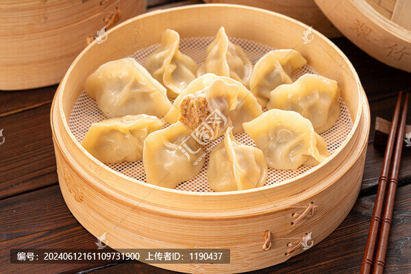 白菜鮮肉蒸餃